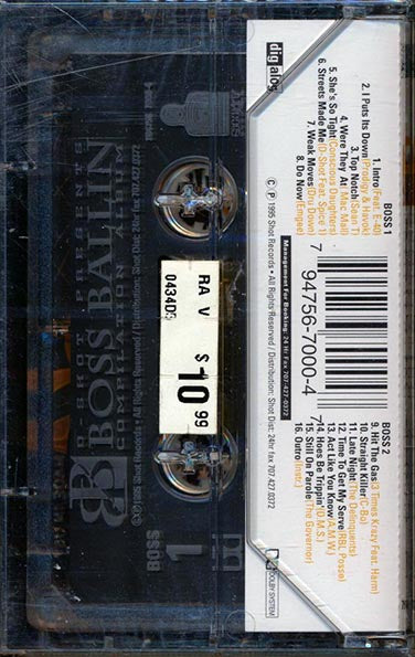 D-Shot - Boss Ballin Compilation Album (TAPE) - PureSound Records