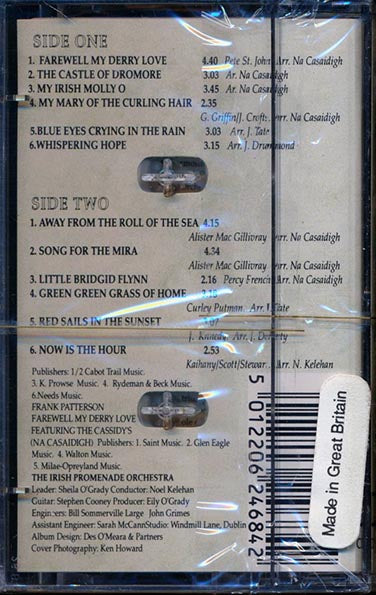Frank Patterson - Farewell My Derry Love (TAPE) - PureSound Records
