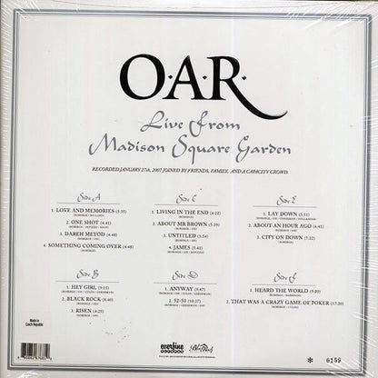 OAR (Of A Revolution) - Live From Madison Square Garden (RSD 2025) (ltd. ed.) (3xLP) (LP) - PureSound Records