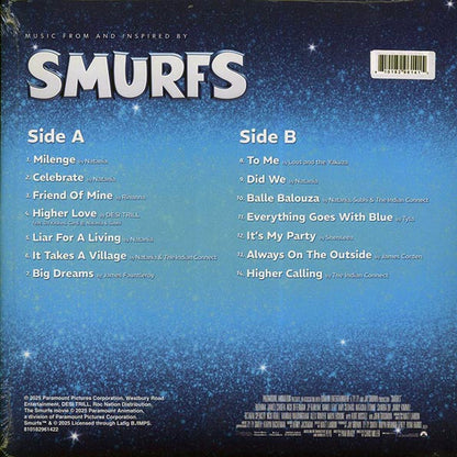 Rihanna, Natania, Indian Connect, Etc. - Music From And Inspired By Smurfs (ltd. ed.) (LP)