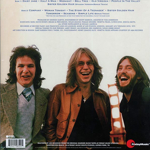 America - Hearts (50th Anniv. Ed.) (+2 bonus tracks) (RSD 2025) (ltd. ed.) (LP) - PureSound Records