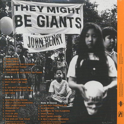 They Might Be Giants - John Henry (+6 bonus tracks) (RSD 2025) (hand-numbered ltd. ed.) (2xLP) (180g) (LP)