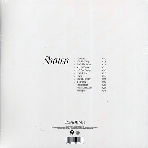 Shawn Mendes - Shawn (LP)