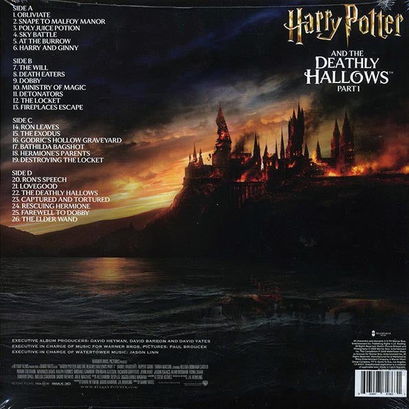 Alexandre Desplat - Harry Potter And The Deathly Hallows Part 1: Original Motion Picture Soundtrack (2xLP) (LP) - PureSound Records