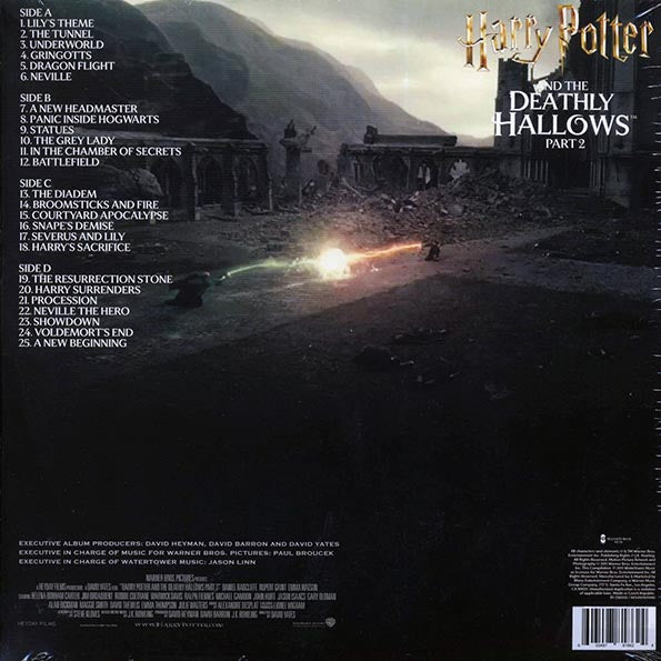 Alexandre Desplat - Harry Potter And The Deathly Hallows Part 2: Original Motion Picture Soundtrack (2xLP) (LP) - PureSound Records