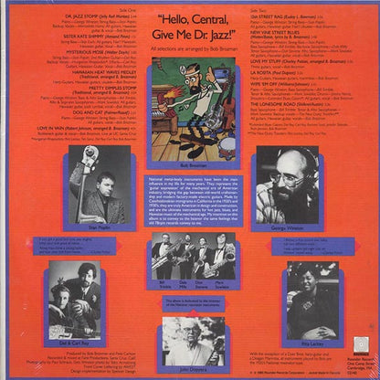 Bob Brozman - Hello Central Give Me Dr. Jazz (LP) - PureSound Records