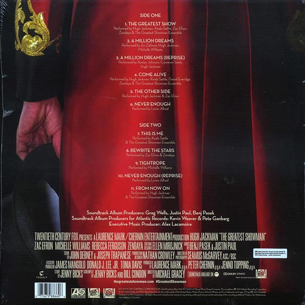 The Greatest Showman Cast, Benj Pasek & Justin Paul - The Greatest Showman: Original Motion Picture Soundtrack (LP)