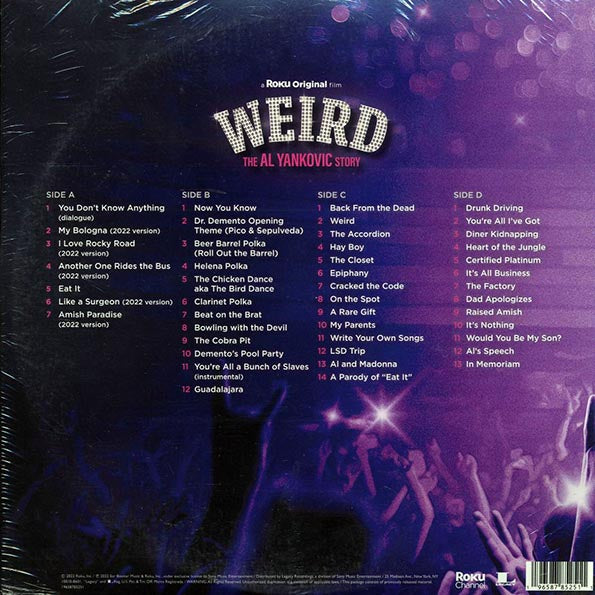 Weird Al Yankovic - Weird: The Al Yankovic Story Original Soundtrack (2xLP) (LP)