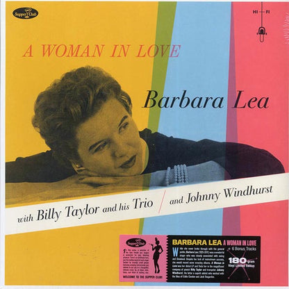 Barbara Lea, Billy Taylor And His Trio, Johnny Windhurst - A Woman In Love (+6 bonus tracks) (LP) - PureSound Records