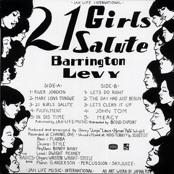 Barrington Levy - 21 Girls Salute (LP) - PureSound Records