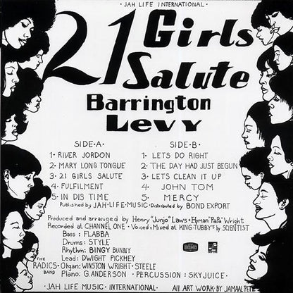 Barrington Levy - 21 Girls Salute (LP) - PureSound Records