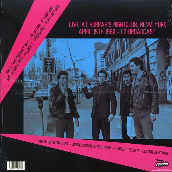 The Cure - Live At Hurrah's Nightclub, New York, April 15th 1980 (ltd. 300 copies made) (LP)