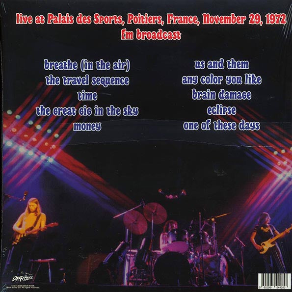 Pink Floyd - The French Connection: Live At Palais De Sports, Poiters, France, November 29, 1972 (ltd. 300 copies made) (LP) - PureSound Records