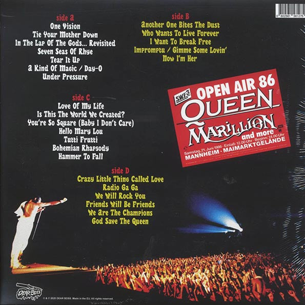 Queen - Reigns The World! Live In Mannheim 1986 (2xLP) (LP) - PureSound Records