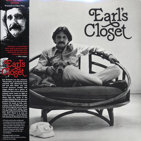 Daryl Hall & John Oates, Kazoo Singers, Delbert & Glen, Terry Allen, Etc. - Earl's Closet: The Lost Archive Of Earl McGrath, 1970 To 1980 (ltd. ed.) (2xLP) (LP) - PureSound Records