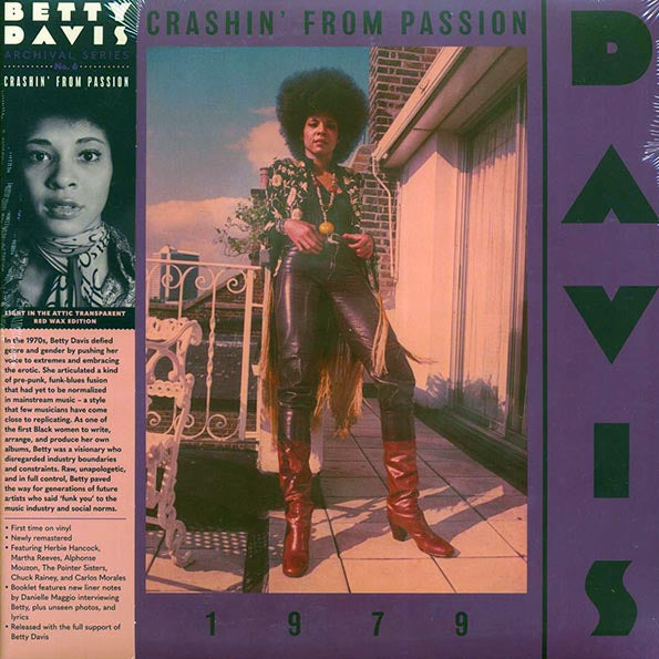 Betty Davis - Crashin' From Passion (LP) - PureSound Records