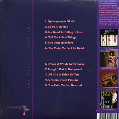 Betty Davis - Crashin' From Passion (LP) - PureSound Records