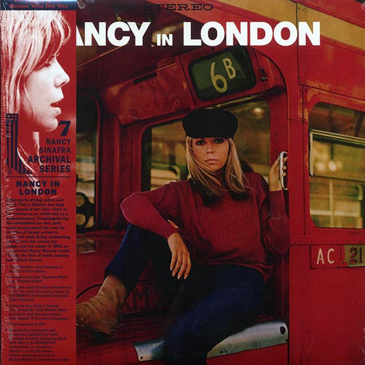 Nancy Sinatra - Nancy In London (+4 bonus tracks) (summer wine red vinyl) (LP) - PureSound Records