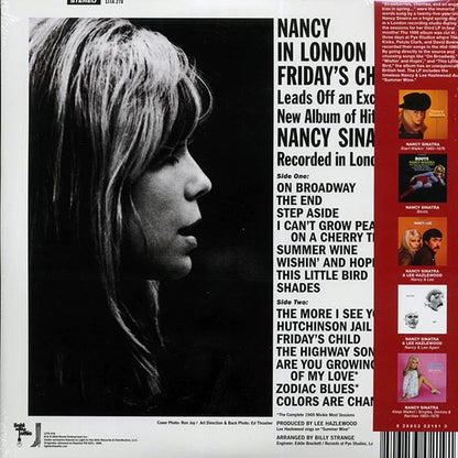 Nancy Sinatra - Nancy In London (+4 bonus tracks) (summer wine red vinyl) (LP) - PureSound Records