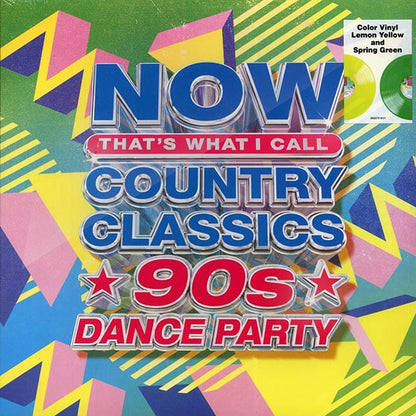 George Strait, Shania Twain, Faith Hill, Travis Tritt, Vince Gill, Etc. - Now That's What I Call Country Classics 90s Dance Party (2xLP) (LP) - PureSound Records