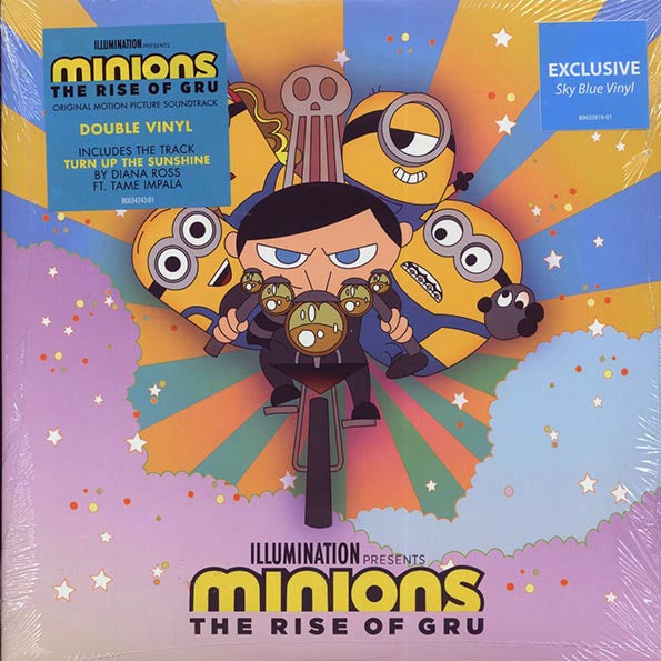 Diana Ross, Tame Impala, Brittany Howard, St. Vincent, Etc. - Minions: The Rise Of Gru: Original Motion Picture Soundtrack (2xLP) (LP) - PureSound Records