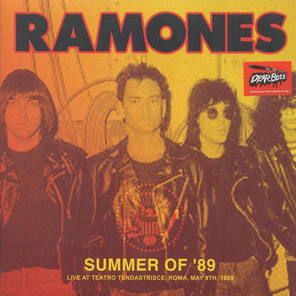 The Ramones - Summer Of '89: Live At Teatro Tandastrisce, Roma, May 9th, 1989 (ltd. 300 copies made) (LP)