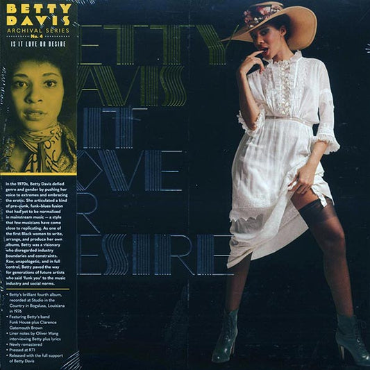 Betty Davis - Is It Love Or Desire (LP) - PureSound Records