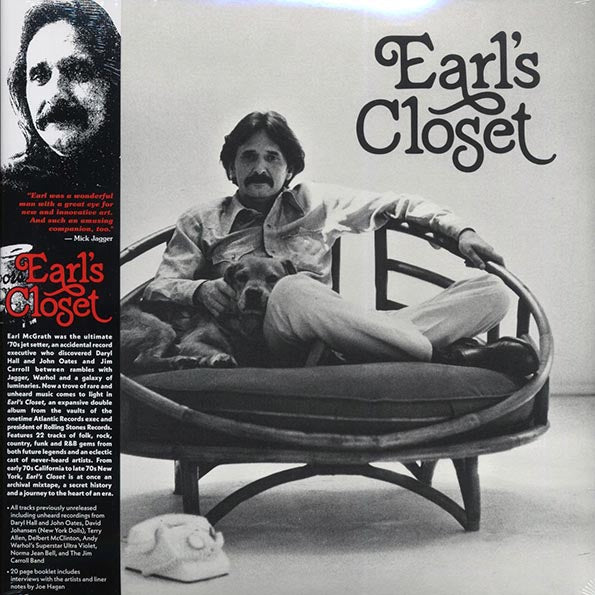 Daryl Hall & John Oates, Kazoo Singers, Delbert & Glen, Terry Allen, Etc. - Earl's Closet: The Lost Archive Of Earl McGrath, 1970 To 1980 (orig. press) (LP) - PureSound Records
