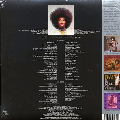 Betty Davis - Betty Davis (ltd. ed.) (coke bottle clear vinyl) (LP) - PureSound Records
