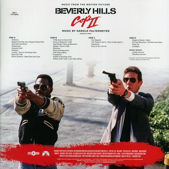Harold Faltermeyer - Beverly Hills Cop II: Music From The Motion Picture (ltd. ed.) (2xLP) (LP) - PureSound Records