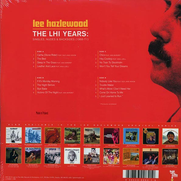 Lee Hazlewood - The LHI Years: Singles, Nudes & Backsides 1968-71 (LP) - PureSound Records