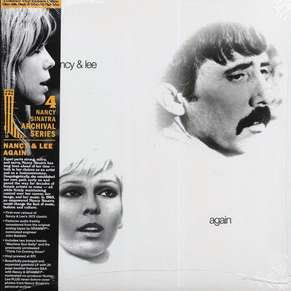 Nancy Sinatra, Lee Hazlewood - Nancy & Lee Again (+2 bonus tracks) (ltd. 500 copies made) (clear/white/black hi-melt vinyl) (LP) - PureSound Records