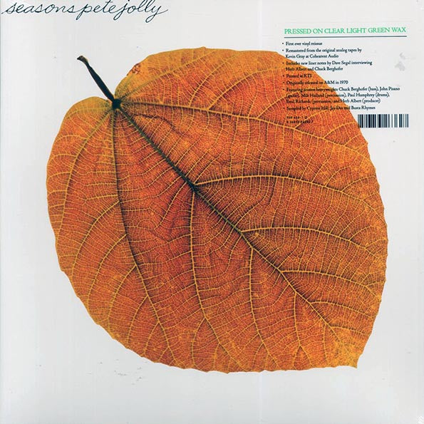 Pete Jolly - Seasons (green vinyl) (LP) - PureSound Records