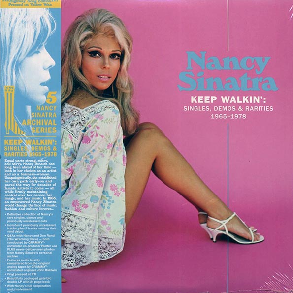 Nancy Sinatra - Keep Walkin': Singles, Demos & Rarities 1965-1978 (2xLP) (yellow vinyl) (LP) - PureSound Records