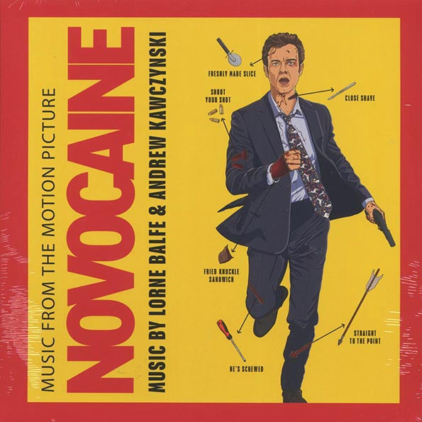 Lorne Balfe, Andrew Kawczynski - Novocaine: Music From The Motion Picture (ltd. 300 copies made) (LP) - PureSound Records