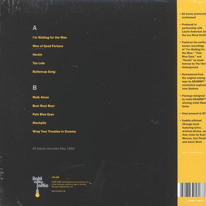 Lou Reed - Words & Music, May 1965 (2xLP) (LP) - PureSound Records