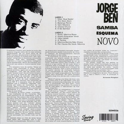 Jorge Ben - Samba Esquema Novo (LP) - PureSound Records