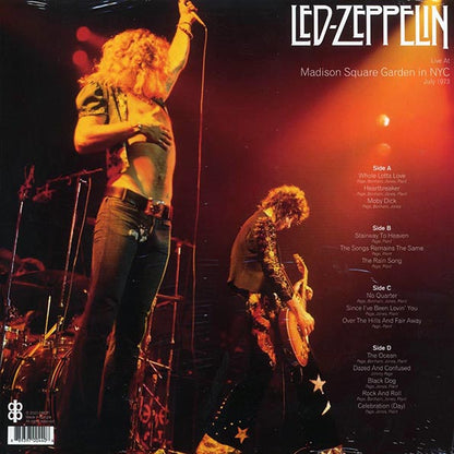 Led Zeppelin - Live At Madison Square Garden In NYC, July 1973 (LP)