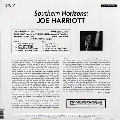 Joe Harriott Quintet And Sextet - Southern Horizons (LP) - PureSound Records
