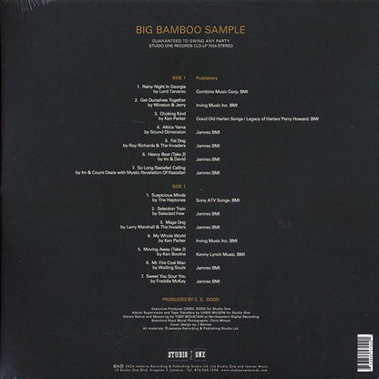 Wailing Souls, Sound Dimension, The Heptones, Larry Marshall, Etc. - Big Bamboo Sample (ltd. ed.) (green vinyl)