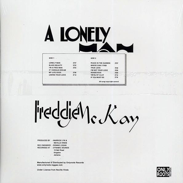 Freddie McKay - A Lonely Man (LP) - PureSound Records