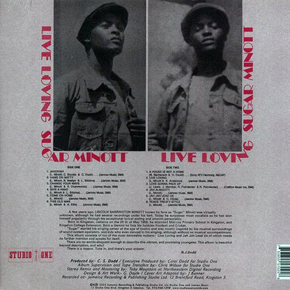 Sugar Minott - Live Loving (LP)