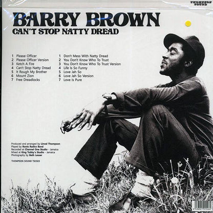 Barry Brown - Can't Stop Natty Dread (LP) - PureSound Records
