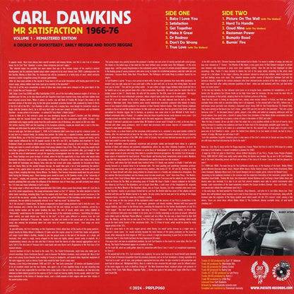 Carl Dawkins - Mr. Satisfaction Volume 1: 1966-1976 (LP) - PureSound Records
