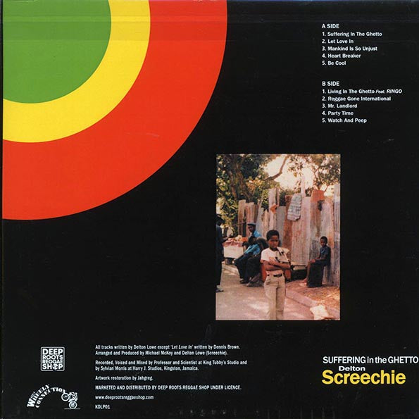 Delton Screechie - Suffering In The Ghetto (LP) - PureSound Records
