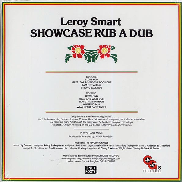 Leroy Smart - Showcase Rub A Dub (LP) - PureSound Records