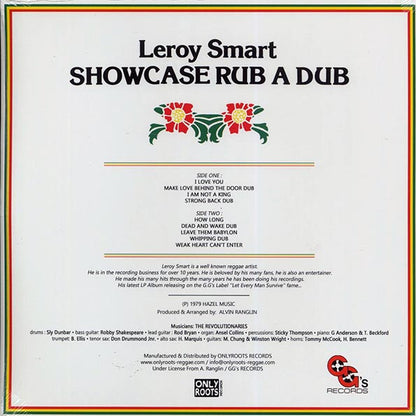 Leroy Smart - Showcase Rub A Dub (LP) - PureSound Records