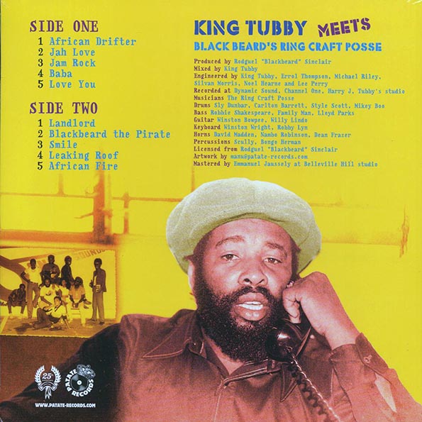 King Tubby, Ring Craft Posse - Lost Dub From The Vault: King Tubby Meets Blackbeard's Ring Craft Posse (LP) - PureSound Records
