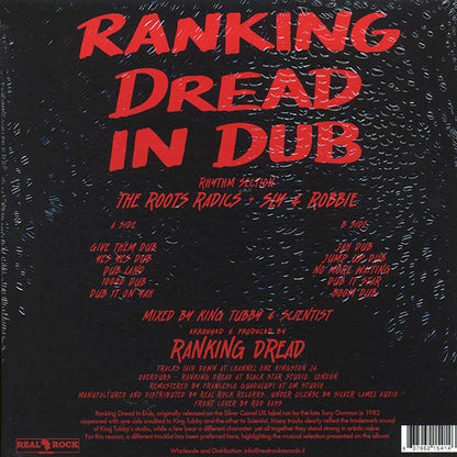 Ranking Dread - Ranking Dread In Dub (LP)