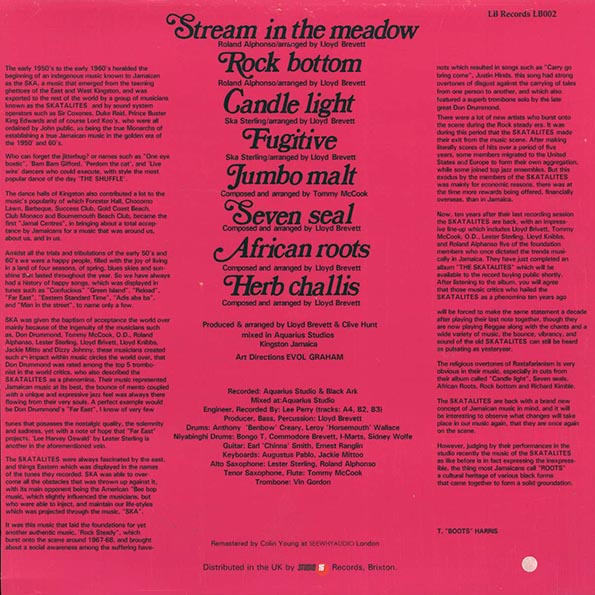 The Skatalites - Rebirth (LP)